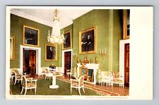 Washington DC-Green Room, White House, Antique, Vintage Souvenir Postcard picture