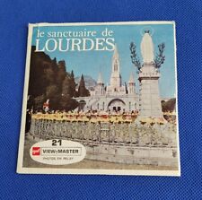 Gaf C183 F Le Sanctuaire de Lourdes Sanctuary France view-master 3 Reels Packet picture
