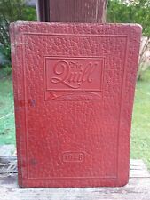 Antique 1928 The Quill Fairfield Iowa High School Yearbook Jefferson Co AS IS picture