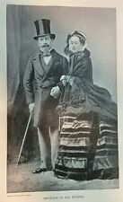 1894 France Tuileries Under the Second Empire Empress Eugenie Napoleon III picture