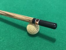 1 PC MAGICIANS WAND- EXOTIC ZEBRAWOOD WITH GABON EBONY TIPS picture