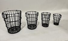Vintage Style Heavy Wire Nested Baskets picture
