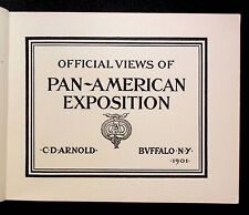 1901 Pan-American Exposition Book Buffalo, NY EXPO photo book picture