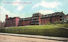 1910 PENNSYLVANIA POSTCARD: THE WESTERN PENNA. HOSPITAL, PITTSBURG, PA picture