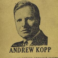 1950s Andrew Kopp Illinois State Attorney Republican Party Candidate Campaign picture