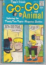 TIPPY'S FRIENDS GO-GO and ANIMAL #4  1967 Silver Age Tower comic picture