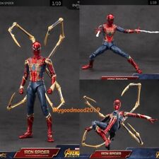 ZD Marvel Iron Spider-Man Iron Spider Action Figure Toy Collection Gift 7in New picture