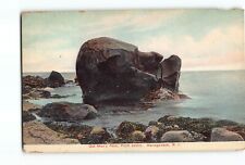 Old Vintage Postcard of Old Man's Face Point Judith Narragansett RI picture