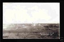 Belmond Iowa 1908 RPPC Birdseye View Town, Bridge IA picture