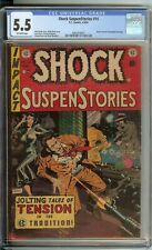 Shock SuspenStories #14 CGC 5.5 EC Comic 1954 Senate Investigation Hearings picture