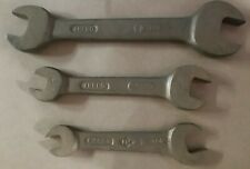 RARE VINTAGE set 3 AMPCO brass wrenches anti spark-1/2+11/16,9/16+3/4,7/8+15/16 picture