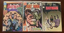 Batman Lot 397, 404 Year One & 497 Newsstand Bane Frank Miller picture