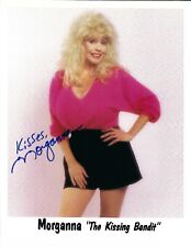 MORGANNA THE KISSING BANDIT 8X10 SIGNED PHOTO BASEBALL PICTURE AUTOGRAPHED picture