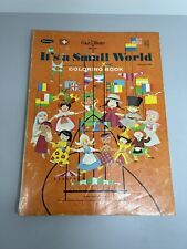 Vintage Its A Small World Disneyland Coloring Book 1966 picture