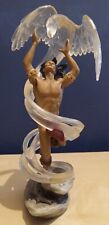 BEAUTIFUL VINTAGE COMPOSITE SCULPTURE - NATIVE AMERICAN SPIRIT OF THE WIND picture