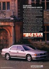 1992 Mitsubishi Diamante  - Original Advertisement Print Art Car Ad J865 picture