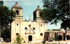 Vintage Postcard- Mission Conception, San Antonio, TX 1960s picture