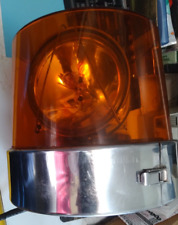 Federal Signal Twin Beacon Ray Model 11 Motor Head with AMBER DOME tested works. picture