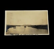 Original Antique 1915 The Yukon At Whitehorse City River Photograph picture