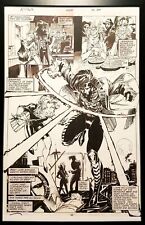 X-Men #267 pg. 22 Gambit Jim Lee 11x17 FRAMED Original Art Poster Marvel Comics picture