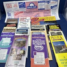 Large Lot of Vintage Colorado Travel Brochures And Guides picture