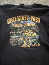 Harley Davidson Mens XL 2006 T-Shirt Alaska Chilkoot Pass picture