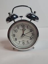 Sterling & Noble Clock Company Quartz Alarm Clock Twin Bell Analog TESTED WORKS picture