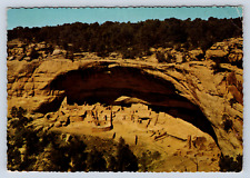 Vintage Postcard Long House Wetherill Mesa Verde National Park Colorado picture