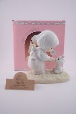 Precious Moments Feed My Sheep Figurine PM 871 Enesco 1987 Vintage picture
