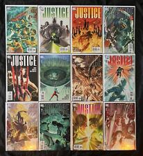 Justice #1-12 (2005) Full Run Alex Ross Jim Krueger VF/NM (9.0) Condition picture