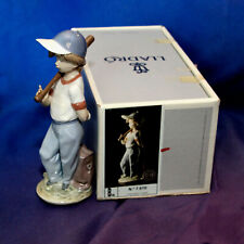 Lladro Baseball Figurine -  # 7610 Can I Play? picture
