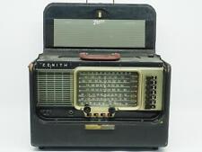 Vintage ZENITH Y-600 WAVE MAGNET TransOceanic Tube Radio *Powers On,Please Read* picture