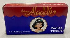Vintage 90s Disney Aladdin Jasmine Facial Tissues Pack Kleenex New Sealed Rare picture