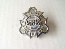 Vintage Minneapolis Fire Department Screw Back Hat Badge picture