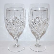 PAIR OF MARQUIS BY WATERFORD CRYSTAL CAPRICE 7 1/2