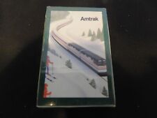 Great Deck of Vintage Souvenir AMTRAK Playing Cards - Plastic Coated Cards picture