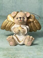 1996 Claire's Christmas Ornament - Angel Bear picture