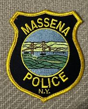 MASSENA NEW YORK POLICE PATCH picture