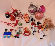Vintage Christmas Mixed Ornaments  picture