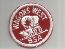 BSA WEST (Boy Scouts of America) patch 2 in dia small size #4210 picture