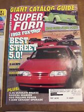 vintage Super Ford car magazines picture