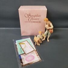 Vintage Nativity Shepherds Seraphim Classics 1997 Vintage Roman Inc #78125 picture