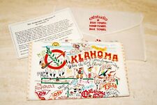 NEW CatStudio OKLAHOMA Dish Towel Geography Collection in Original Bag - NICE picture