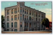 1918 Commercial Club Building Horse Carriage Aberdeen South Dakota SD Postcard picture