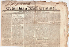 Columbian Centinel, September 30, 1820, No. 3806, Boston, Massachusetts picture