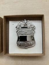 department of defense federal police badge defunct vintage picture
