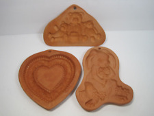 Vintage 1992/94 Cotton Press  Cookie Baking Mold Set Of 3 picture