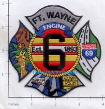 Indiana - Fort Wayne Engine 6 IN Fire Dept Fire Patch picture