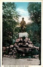 Minute Man Statue, Lexington, Massachusetts MA Postcard picture