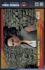 Star Wars Card Trader 2018 (65cc) Epic Rey Physical Base Gold Award (Digital) picture